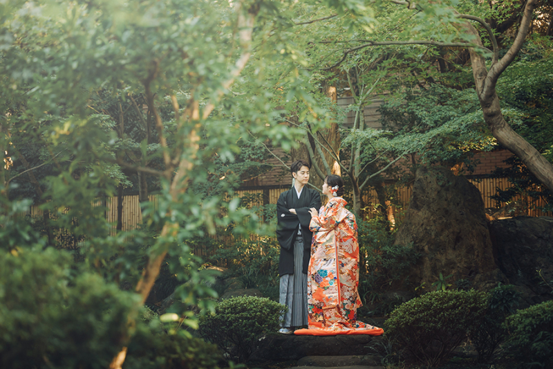 お庭の緑もたっぷり