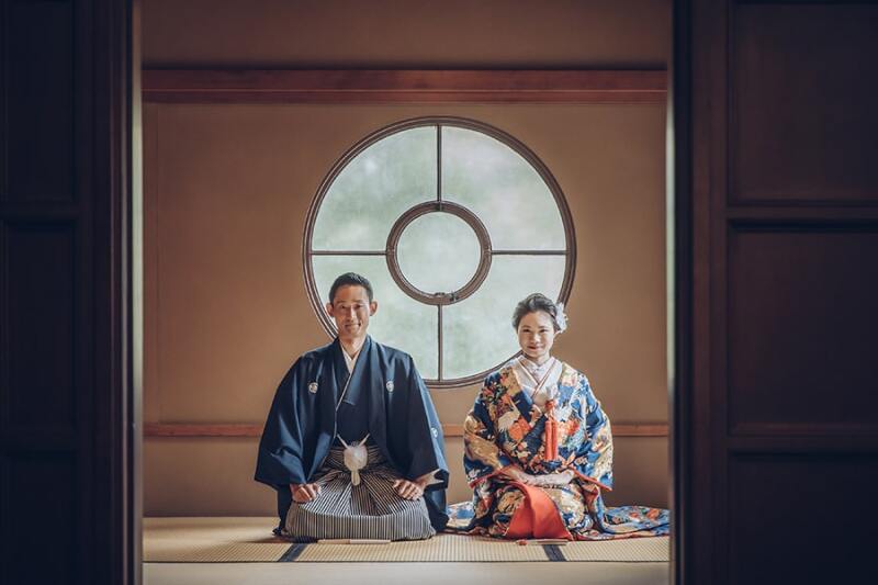 まずは正座のお写真から