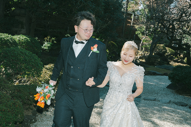 おふたりらしいお写真も
