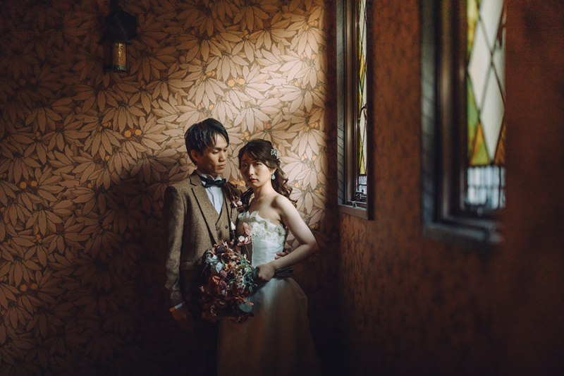 窓際で自然を活かして