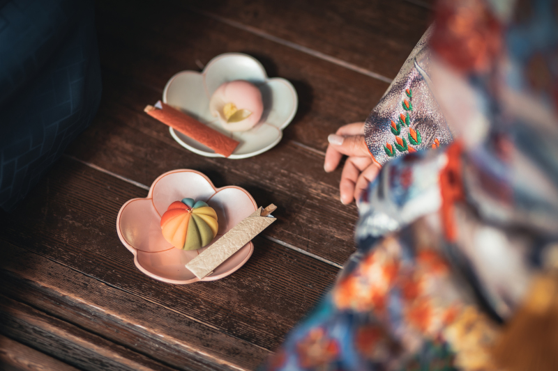 和菓子が大好きなおふたりならではのアイテムも!