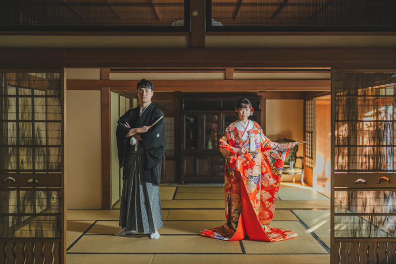 広々とした和室を活かして