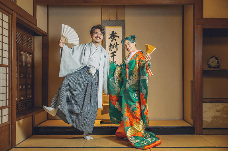 おふたりらしいお写真も