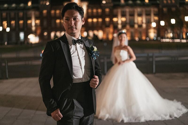 立ち位置を工夫して奥行きを演出!