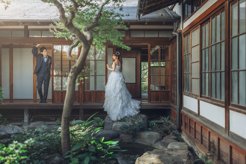 中庭の雰囲気を楽しめるのは泉山邸だけ!