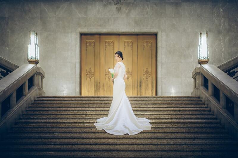 ご新婦様のソロショット