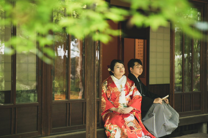 13:25 縁側でのお写真