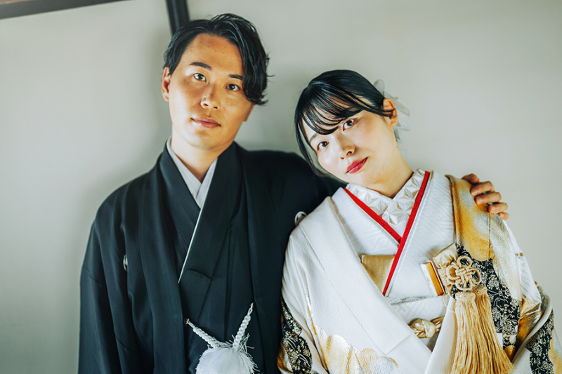 おふたりらしいお写真も