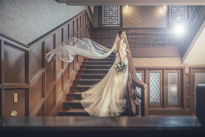 ベールショットも素敵♡