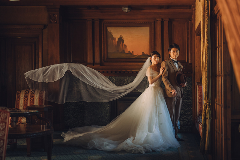 ベールショットも素敵♡