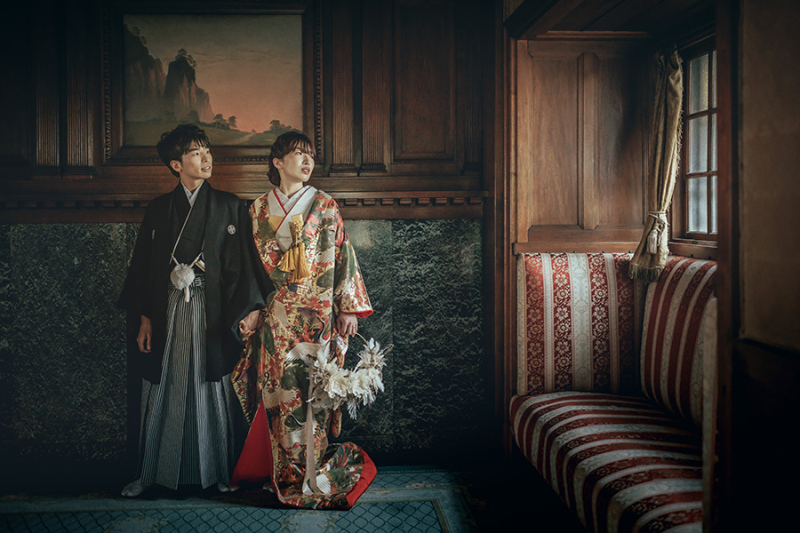 窓際で自然を活かして