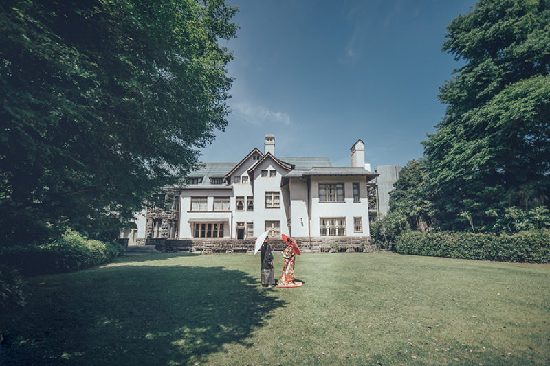 お庭の緑もたっぷり