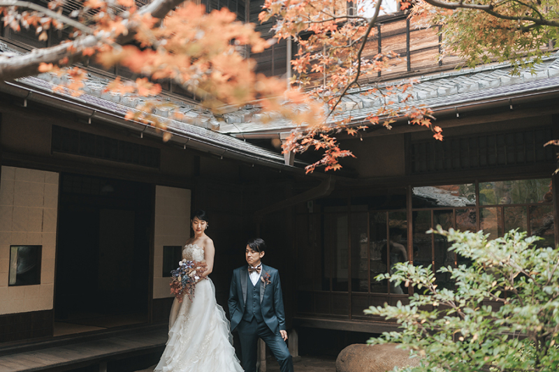 お庭の自然もたっぷり