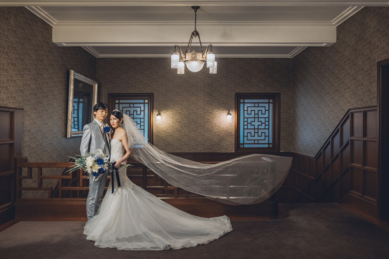 ベールショットも素敵♡