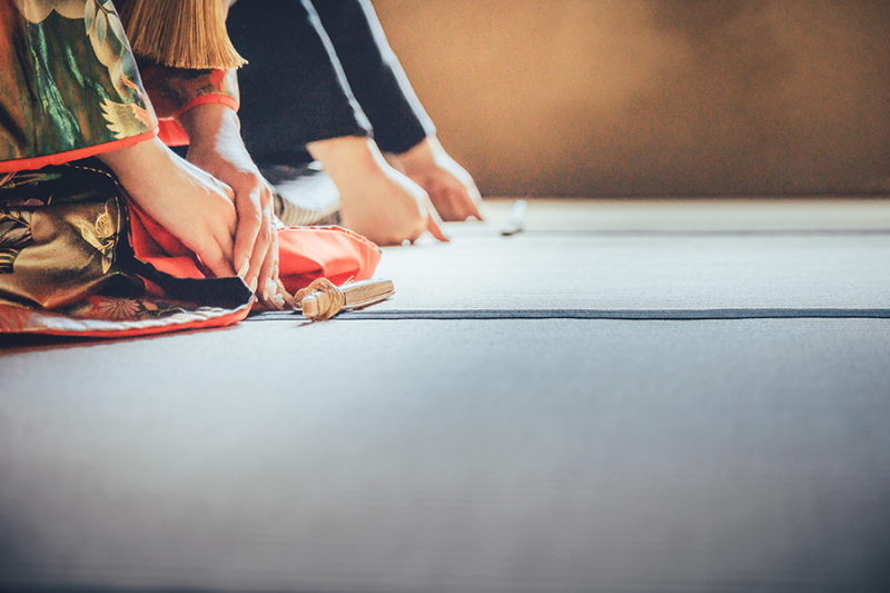 手元のショット