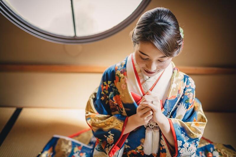 ご新婦様のソロショット