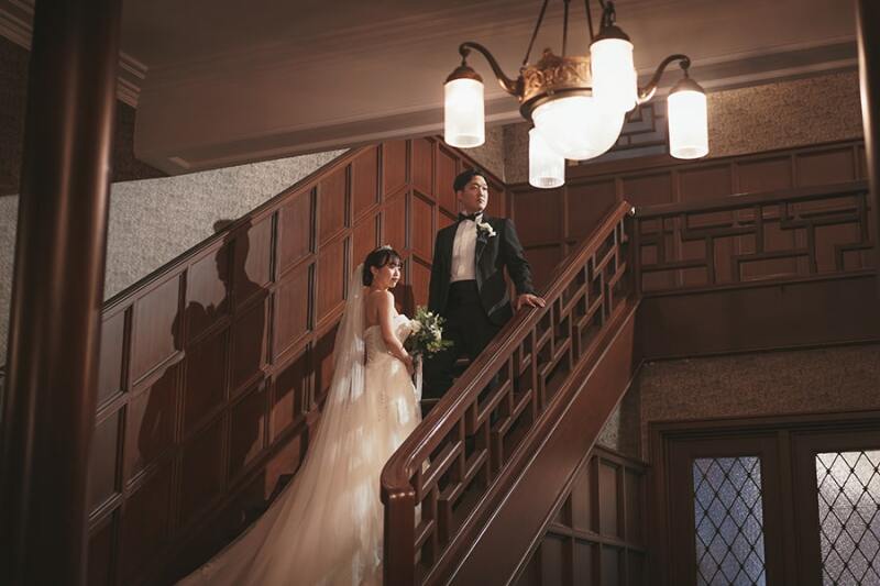 まるで映画のワンシーン?