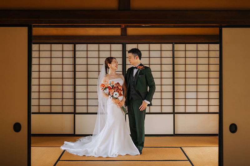 おふたりらしいお写真も