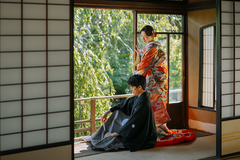 おふたりらしいお写真も