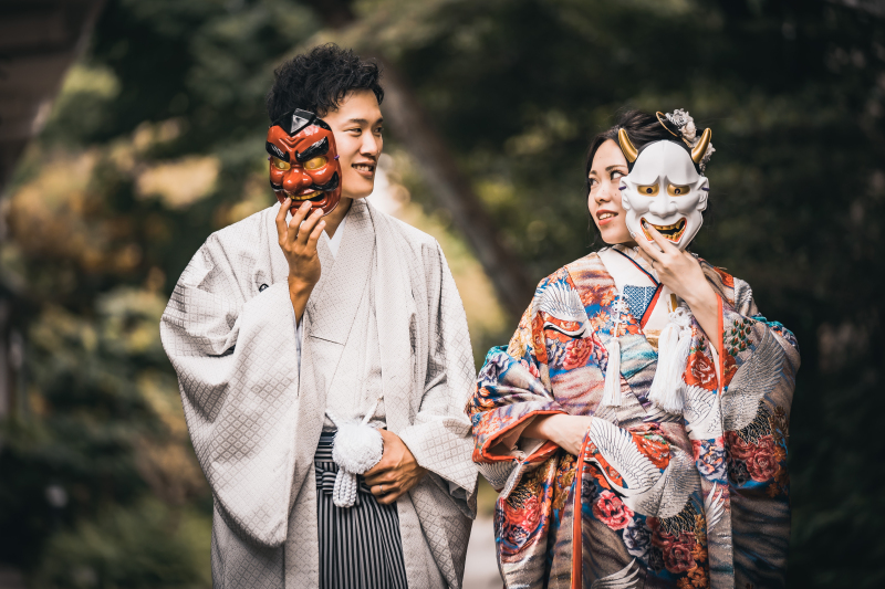 13:50 お気に入りのお面で