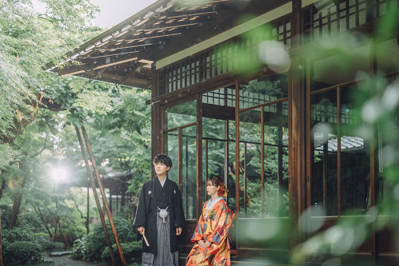 お庭の緑もたっぷり