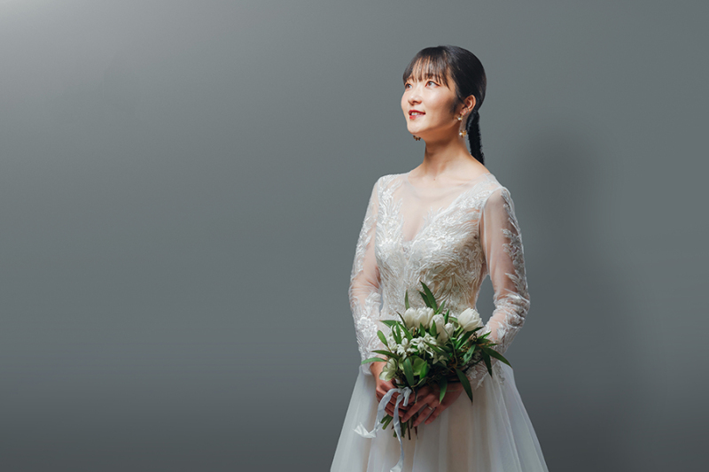 ご新婦様のソロショット
