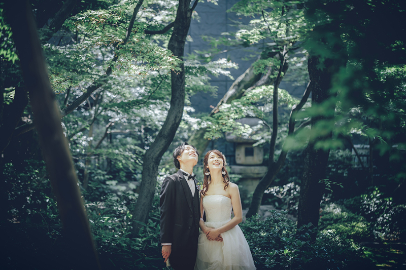 お庭の緑もたっぷり