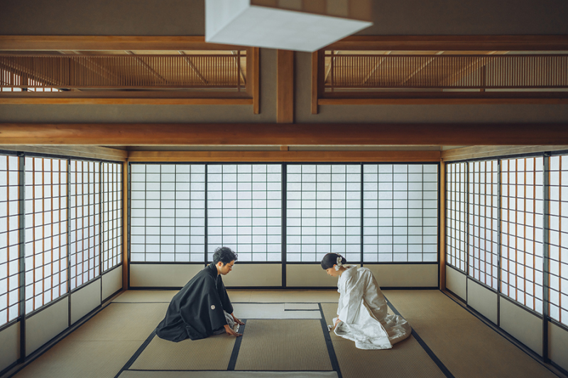広々とした和室を活かして