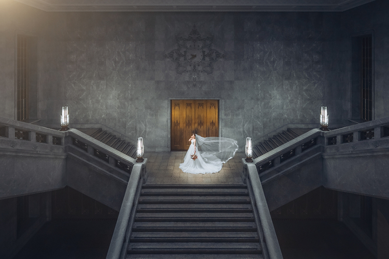 ベールショットも素敵♡