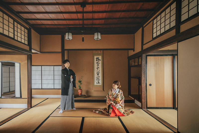 広々とした和室を活かして