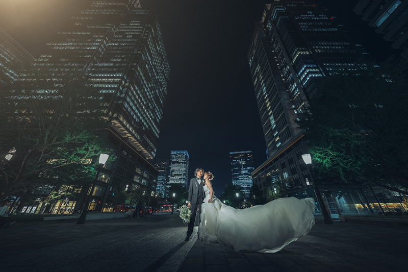 都会の雰囲気を活かしたオシャレな写真を