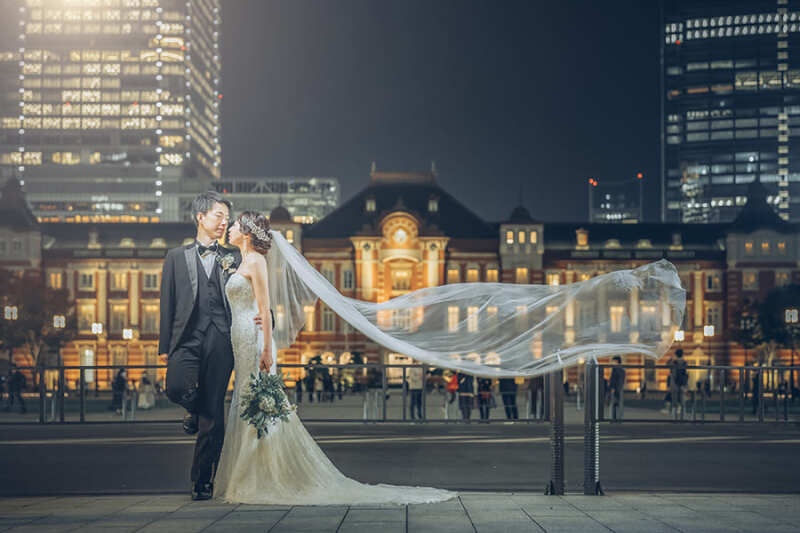 ベールショットも素敵♡