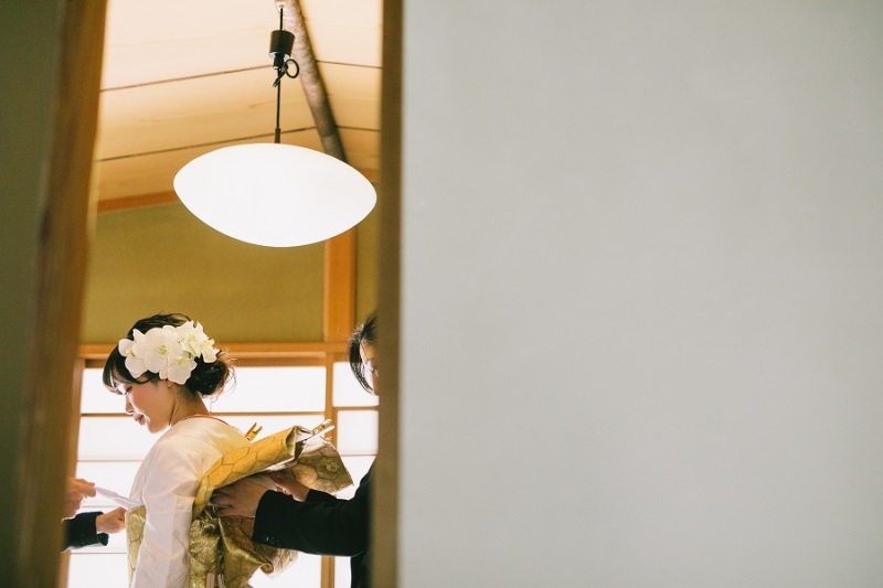 AM10:45 花嫁のお仕度