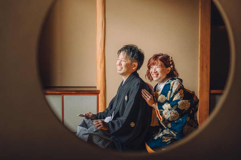 おふたりらしいお写真も