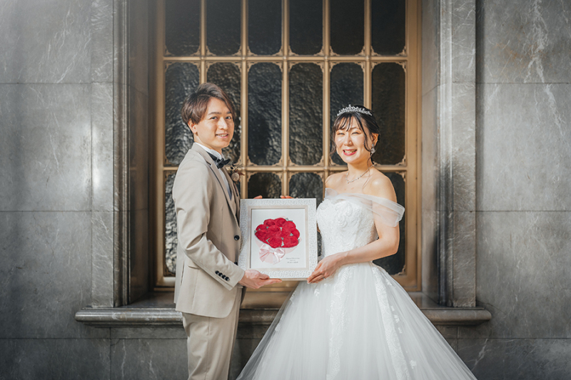 おふたりらしいお写真も