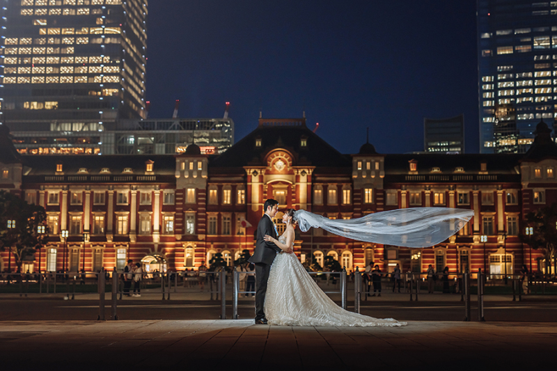 ベールショットも素敵♡