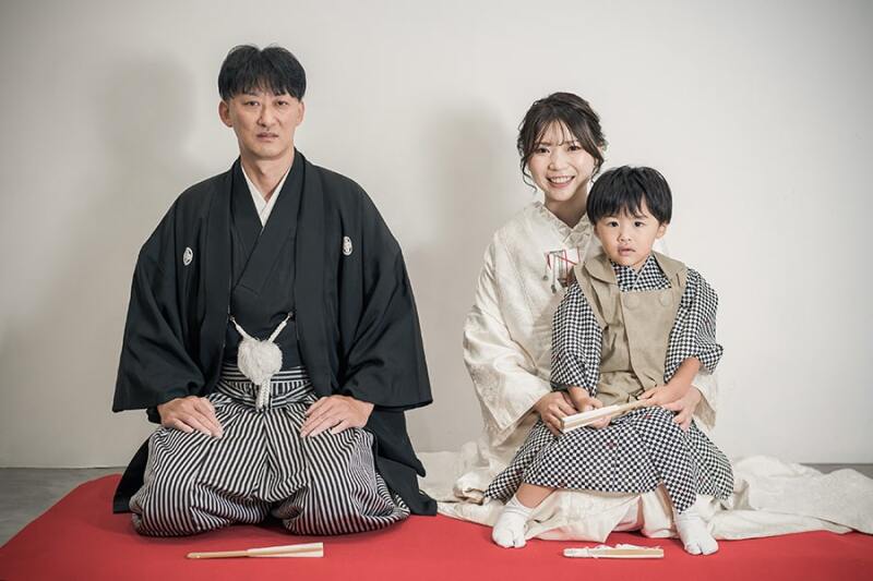 お子様と一緒の撮影も大歓迎◎