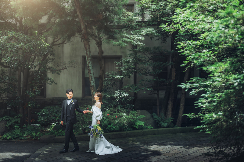 お庭の緑もたっぷり