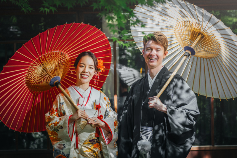 おふたりらしいお写真も