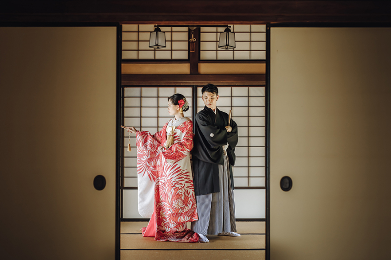 広々とした和室を活かして