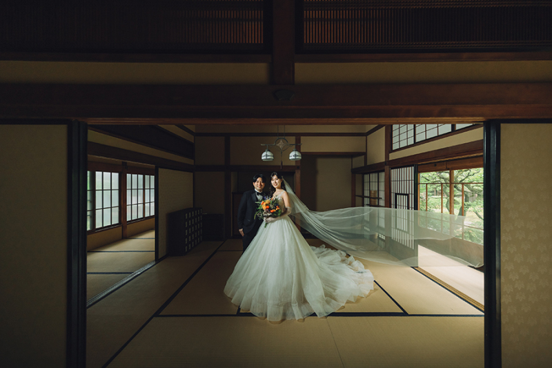 ベールショットも素敵♡