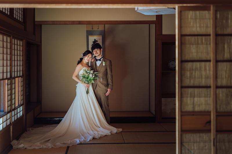 おふたりらしいお写真も