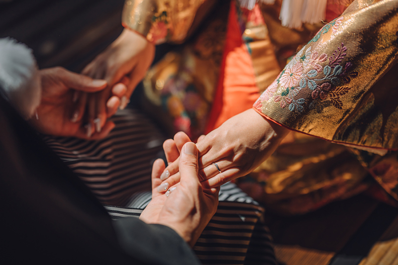 手元のショット