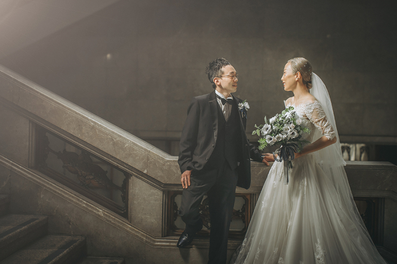 ベールショットも素敵♡