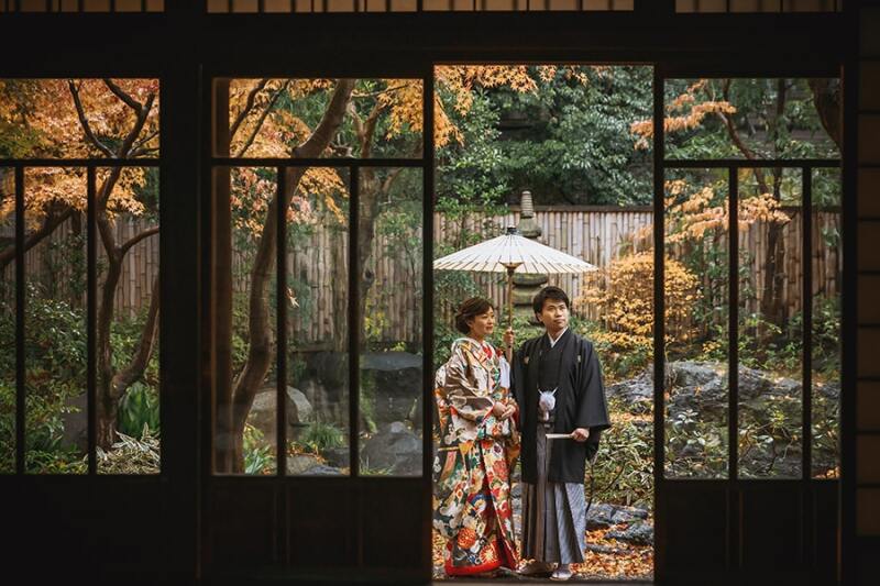 建物を活かして撮影も