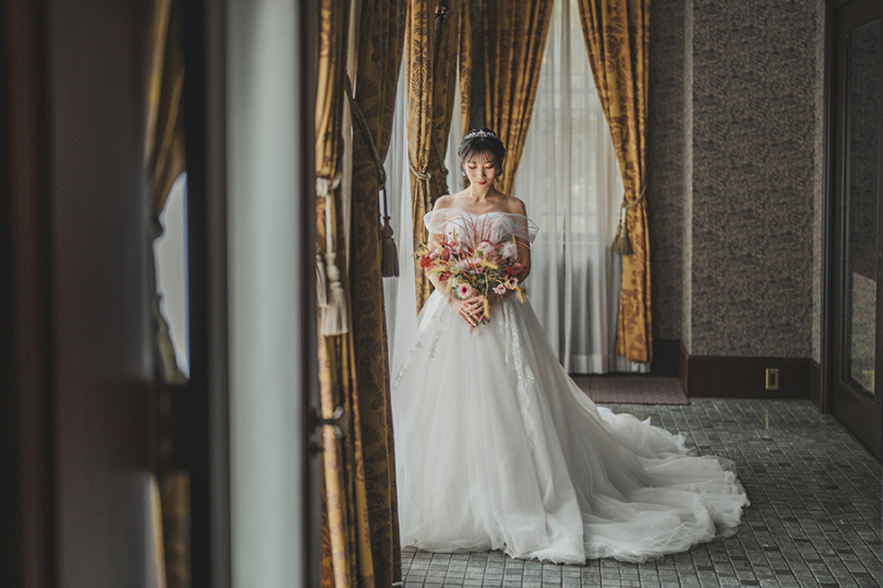 ご新婦様のソロショット