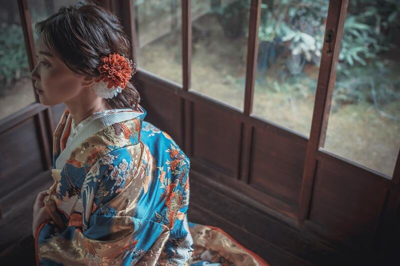 髪飾りも選び放題