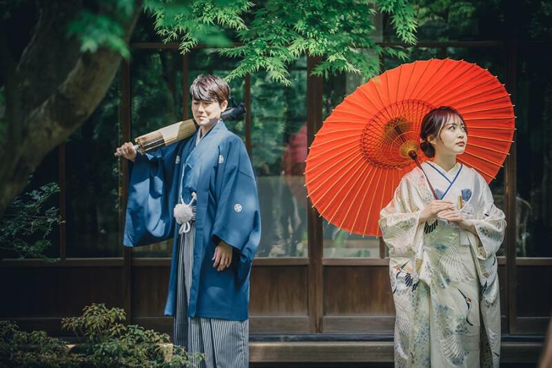 番傘も無料レンタルで!