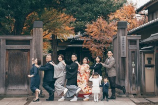 ご家族とのファミリーフォト撮影