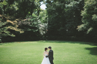 ガーデンも貸切させていただきます♪